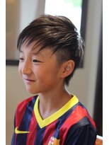 イール(eel)&nbsp;ネイマール風キッズスタイル。