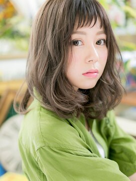 カバーヘア ブリス 北浦和(COVER HAIR bliss) *bliss北浦和*オン眉＆外国人風カール♪小顔ふわミディb!