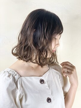 マイ キューブ ヘア デザイン 豊田(My Cube Hair Design) 切りっぱなしロブ
