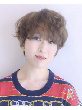 カノア(CANNOA.) 【CANNOA】クセ風ショートボブパーマ