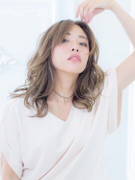 マーブルトウキョウネオリーブ(marbles tokyo neolive) 《MARBLES/三軒茶屋》☆外国人風☆グレージュミディ☆