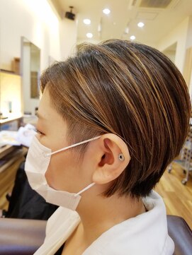 ブレス バイ ファースト 大和吉岡店(Breath by first) ハンサムショートボブ【stylist西條】