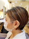 ハンサムショートボブ【stylist西條】
