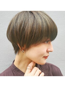 ラナ 渋谷(Lana) 【Chill】大人かわいいピンクベージュクールショートマッシュ