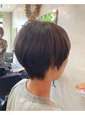 ショート+ベージュブラウン《春日井 Regalo レガロ》