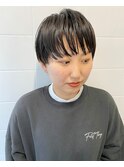 【王道黒髪マッシュ】