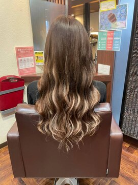 レヴェリー(REVERIE) #プルエクステ #ダイヤモンド#グラデーション