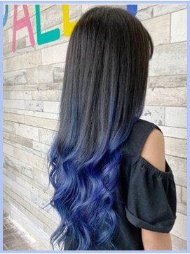 パレット 町田店(PALETTE) グラデーションブルー☆町田/町田駅/JR町田駅