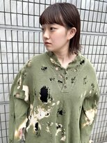 レトン 銀座(leton)&nbsp;美髪/ホワイトグレージュ/大人かわいい/こなれミディ[銀座]