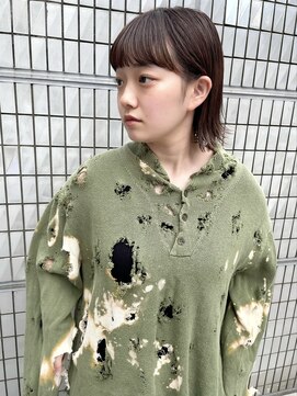 レトン 銀座(leton) 美髪/ホワイトグレージュ/大人かわいい/こなれミディ[銀座]