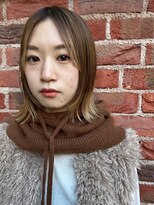 ラムネ&nbsp;gradation face flaming bob。