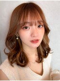 韓国風前髪×レイヤーカット【新宿/前髪/レイヤーカット】