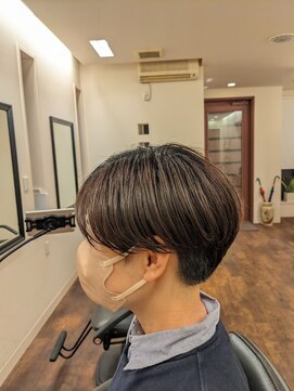 ルビー RUBY 大人かわいいツーブロックショート