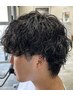 【本気のケアパーマ!】メンズデザインカット+デザインパーマ¥14850