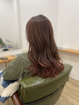 グリーンルームセカンド 結城店(GREEN ROOM. 2nd) 退色をいかして透明感カラー×11種類トリートメント