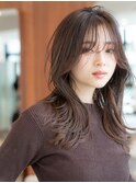 20代30代/大人かわいい/小顔ひし形/ウルフ/ミディアムレイヤー