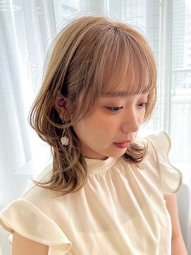 ロンドプランタン 恵比寿(Lond Printemps) 大人かわいいくびれレイヤーミディアム