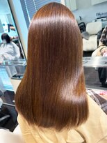 美容室フルール&nbsp;20代30代大人可愛い髪質改善カラーナチュラルブラウン透明感