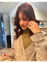 ル サロン LE SALON&nbsp;くびれミディアムレッドカラー