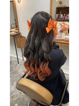 スロウ(sloe) ツインハーフアップ