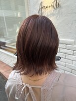 アマレット(Amaretto)&nbsp;【ピンクベージュ×くびれボブ】