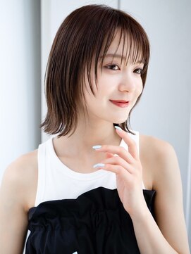 レノラ 本町(LENORA) レイヤーカットレイヤーロングヌーディベージュアースカラー