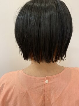 ジュール イオンモールKYOTO店(Jour) プツンとボブオレンジ