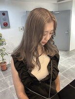 ペレ 栄店(PELE)&nbsp;前髪/アンブレラカラー/こなれミディ/イメチェン/ウェーブパーマ