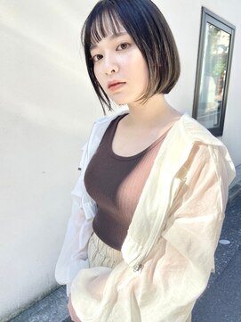 ホーム(HOME) 【HOME 下北沢】切りっぱなし×ボブ