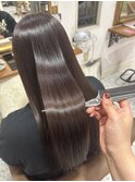 ケラチントリートメント〇うる艶カラー