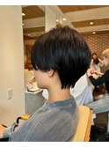 すっきりハンサムショート
