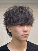 シャドウパーマ/メンズ/メンズカット/メンズパーマ/早稲田