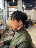 20代30代40代◎韓国マッシュスペインカールブルーブラック