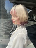 【beige×pink】　トレンドカラー☆