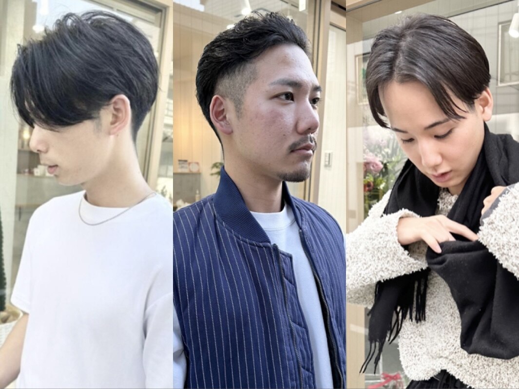 【men's限定】メンズカット＋marbbマイクロバブルシャンプー　[明石.明石駅]