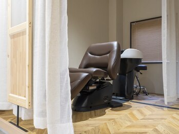ファムヘア(fam.hair)の写真/《和歌山市駅徒歩6分》プライベート空間で極上の頭皮改善スパ！美髪が叶う＆マッサージで身も心も癒します