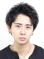 リップス 吉祥寺店 (LIPPS)&nbsp;無造作アップバングショート短髪ツイストスパイラルパーマ吉祥寺