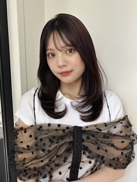 ローネス(LONESS) レイヤーカット ローレイヤー 透明感カラー