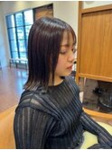 ぱつんと切りっぱなしぼぶ