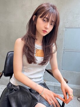 レニーバイエース(LANY by ACE) 【LANY 横浜】 レイヤーカット×ピンクブラウンベージュ
