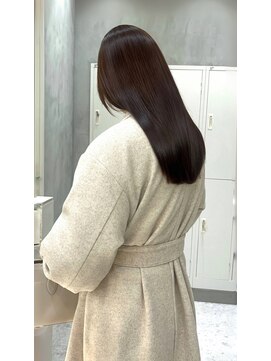 ジーナ 新宿(Zina) 髪質改善 艶髪◎ 酸性ストレート 巻ける縮毛矯正　zina新宿