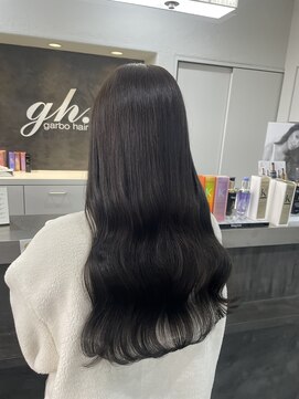 ガルボヘアー 桟橋店(garbo hair) オイルカラーオリーブブラウン高知美容院