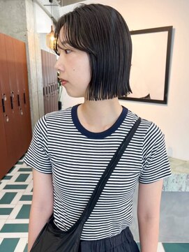 ノエ(noe) ミディアムヘア/デザインカラー/フェイスフレーミング/栄h194