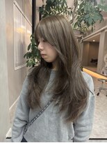 ダイアモンドリリーキートス(Diamond Lily kiitos)&nbsp;黒髪カタログ/クラゲヘアー/オリーブグレー/一宮/レイヤーカット