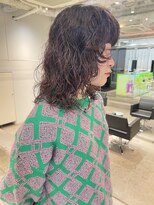 エニイ(ANY)&nbsp;小顔/ココアベージュ/黒髪/オリーブグレー/【千葉／パーマ】