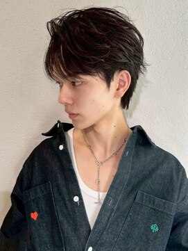 ファルベ(Farbe) フェザー/サーフカール/センターパート/波巻きツイスパ