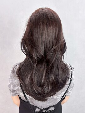 アルバム 銀座(ALBUM GINZA) 顔周りレイヤーロング韓国ヘア似合わせカット_ba569721