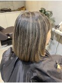 積み重ねて作る地毛にハイライト！福岡ハイライト