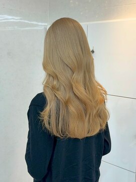 アリープアウル(ALEAP owl) ブリーチカラー/ブロンドベージュ/ロングレイヤー