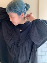 カンナ オーガニック ヘアデザイン(CANNA ORGANIC & HAIR DESIGN) 水色/ペールブルー/アイスブルー
